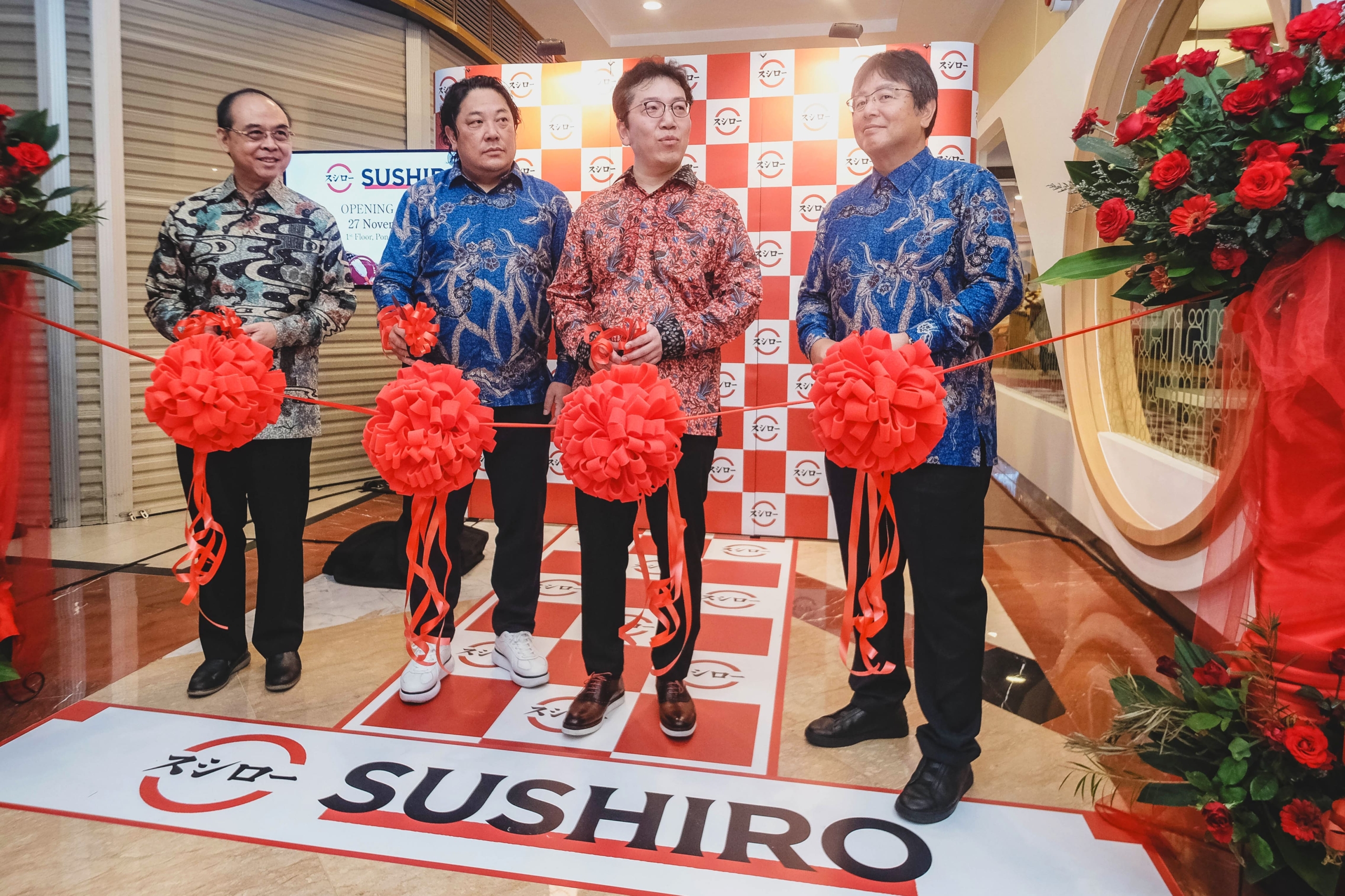 SUSHIRO opens its first store in Indonesia, its 8th area. 11/27 “SUSHIRO Pondok Indah Mall” opens in Jakarta ~ WOW! the World with “Yummy!” ~